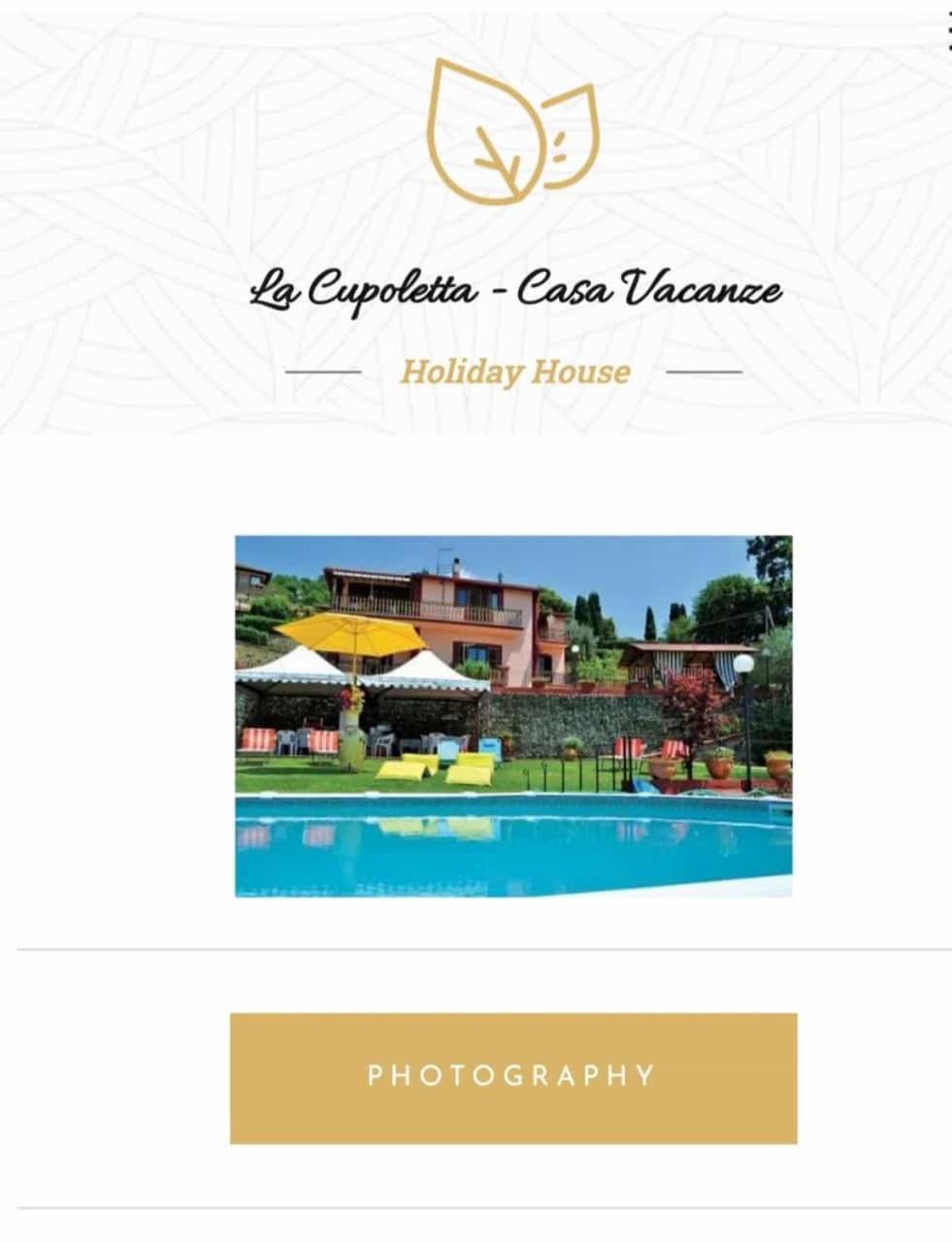 La Cupoletta -Holiday House - Gilda Trevignano Romano Dış mekan fotoğraf